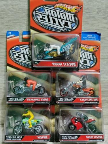 motorcycles removable rider lot of 5 different